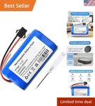 14.4V Replacement Battery For Ionvac Smartclean 2000, Robovac 7687 7688 V4 79... New. Price: $38.39.
