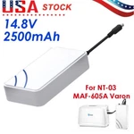 2500MAH 14.8V Rechargeable Battery For Oxygen Concentrator NT-03 MAF-605A Varon New. Price: $35.99.
