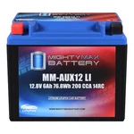 Mighty Max MM-AUX12LI 12.8V 6AH 14RC Lithium 200 Cca Replaces Volvo XC90 22 New. Price: $114.99.