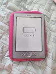 Kindle Model No D01100 Open. Price: $50.00.