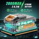 New Battery For Tomyvic 6" Cordless Mini Electric Chain Saw TY-LB001 TY-LB004. Price: $28.88.