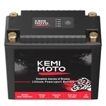 Kemimoto Lithium Motorcycle Battery YTX20L-BS/YTX24HL-BS LIFEPO4 New. Price: $248.26.