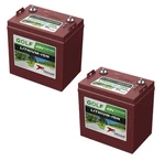 2PC Trojan 30AH Lithium-ion 48V Golf Car Battery GC2-48-G New. Price: $2400.00.