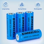 18500 3.2V LIFEPO4 Rechargeable Solar Lights Battery 1000MAH Pack New. Price: $16.99.