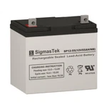 Sigmastek SP12-55 Battery (12V 55AH Terminal Nb) New. Price: $117.99.