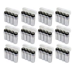 12 White Aaa Battery Plastic Storage Case Holder Box New. Price: $12.25.