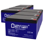 Mighty Max 12V 12AH Gel F2 Replaces Pride Mobility SC52 Sonic Scooter - 6 Pack New. Price: $179.99.