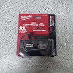 Milwakee M18 Red Lithium Xc 5.0 Ah 18V Battery Pack 48-11-1850 (EZ5001404) Used. Price: $54.95.