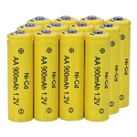 Xfull 12 Packs 1.2V Aa Ni-cd 900MAH Rechargable Batteries For Solar String Li... New. Price: $19.74.