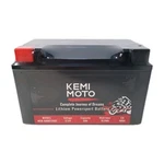 New In Open Box Kemimoto 12.8V 6AH Lithium Motorcycle Battery YTX14-BS YTX9-BS. Price: $69.99.