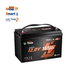 Litime 12V 165AH Bluetooth LIFEPO4 Lithium Battery Deep Cycle For Rv Boat Solar New. Price: $469.99.